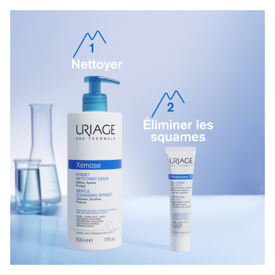 Uriage kératosane 30 Gel-crème - Urée,  action kératolytique 75 ml