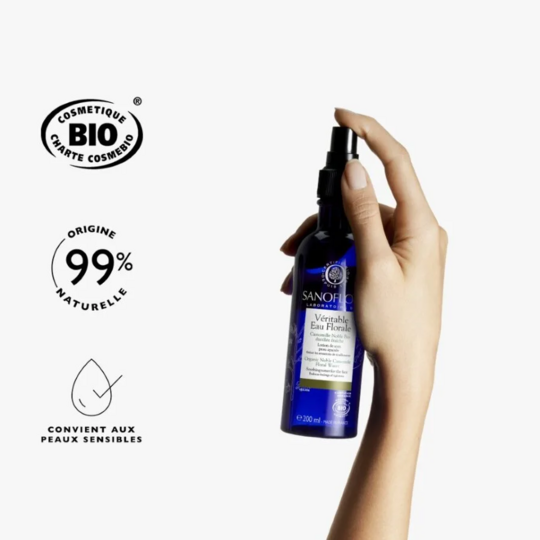 Sanoflore Véritable Eau Florale de Camomille Noble 200 ml