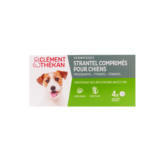 Vermifuges Strantel Chien - 4 comprimés