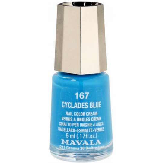 Vernis à Ongles Mini Color n°167 Cyclades Blue Crème - 5 ml