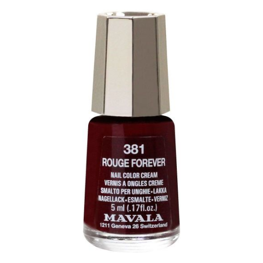 Vernis à Ongles Mini Color n°381 Rouge Forever Crème - 5 ml