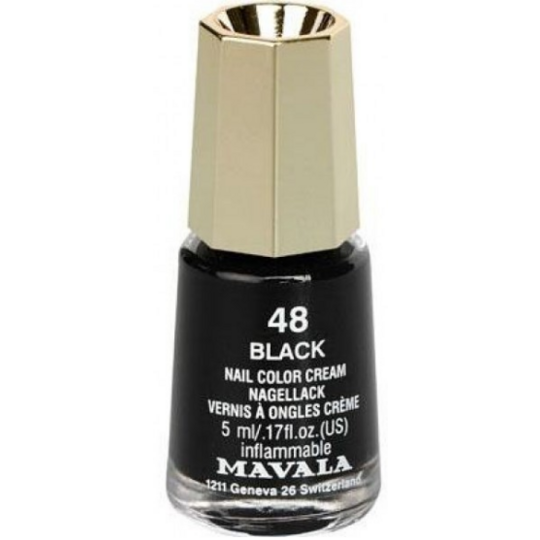 Vernis à Ongles Mini Color n°48 Black Crème - 5 ml