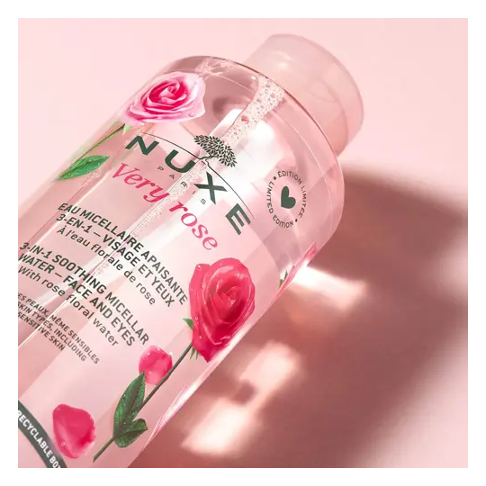Nuxe Very Rose Eau Micellaire Apaisante 3 en 1 750 ml