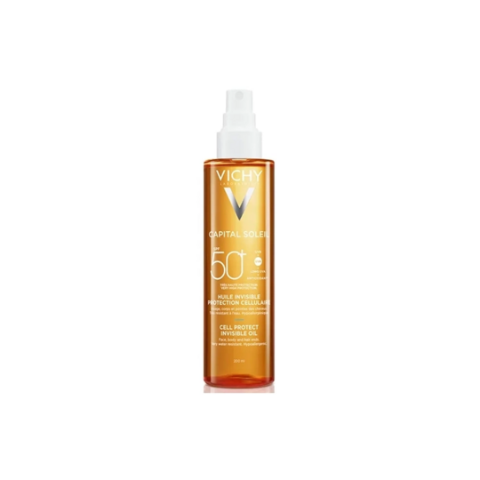 Vichy Capital Soleil Huile Invisible Protection Cellulaire SPF50+ 200ml