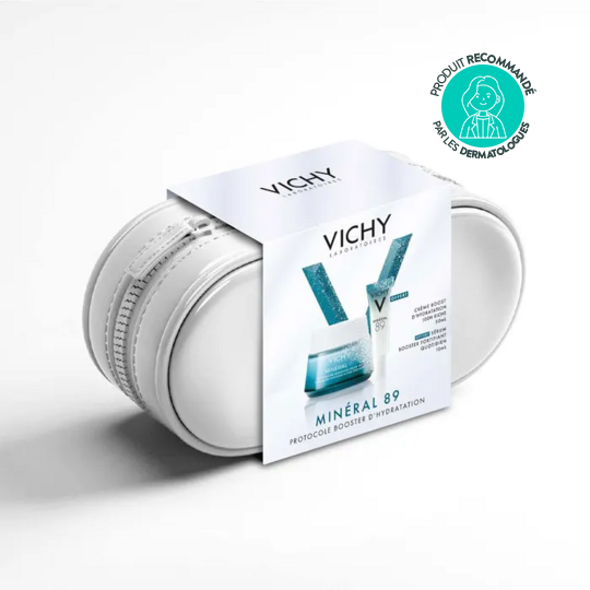 Vichy Minéral 89 trousse booster d’hydratation crème riche