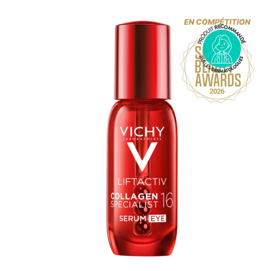 Vichy Liftactiv Collagen Specialist 16 Sérum Yeux 15 ml – Booster de collagène anti-âge contour des yeux