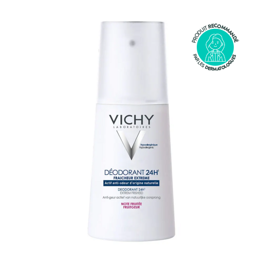 Vichy Déodorant Fraicheur Extrême 24H 100 ml