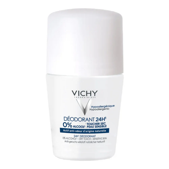 Vichy Déodorant 24H Toucher Sec Peaux Sensibles 50ml