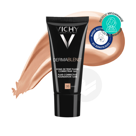 Vichy Dermablend fond de teint correcteur 35 Sable 30 ml