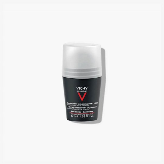 Vichy Homme déodorant anti-transpirant 72h 50 ml