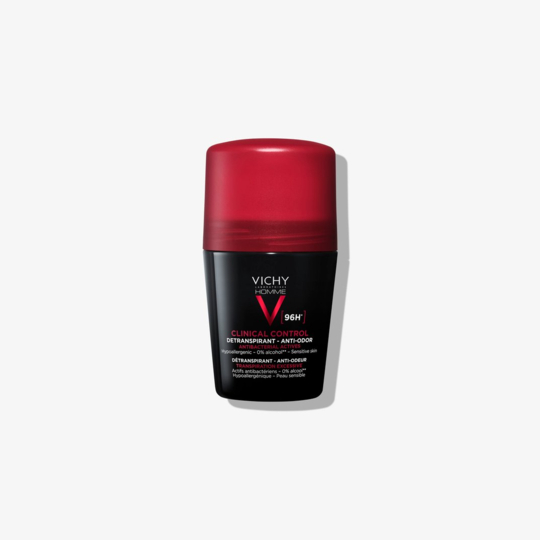 Vichy Homme Déodorant Roll-on Détranspirant Anti-odeur 96h 50ml
