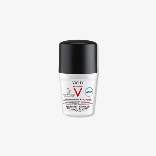 Vichy Déodorant Anti-transpirant 48h Anti-traces Roll-on 50 ml