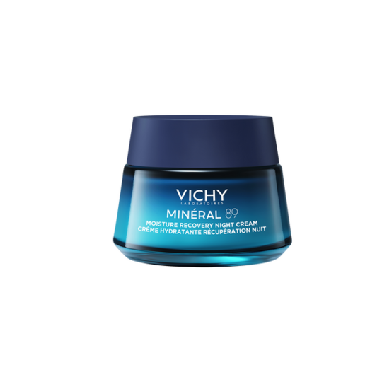 Vichy Mineral 89 Crème Hydratante Récupération Nuit Mélatonine 50 ml