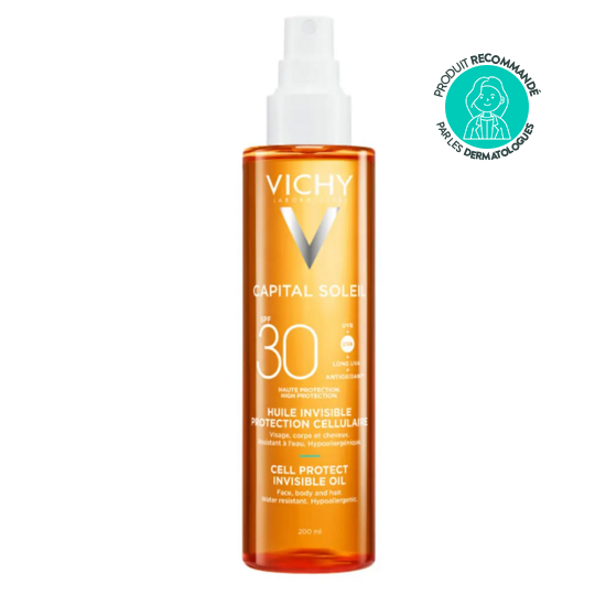 Vichy Capital Soleil Huile Invisible Protection Cellulaire SPF30 200 ml