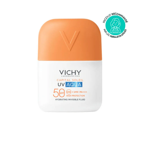 Vichy Capital Soleil UV Aqua Fluide SPF50 50 ml – Protection solaire visage invisible