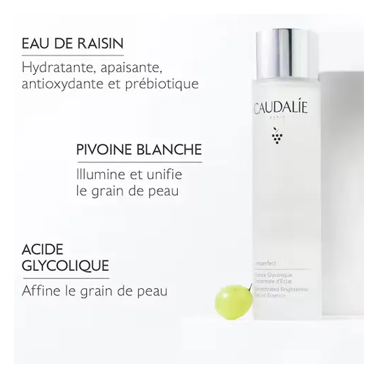 Caudalie Vinoperfect Essence Glycolique Concentrée d'Éclat 100 ml