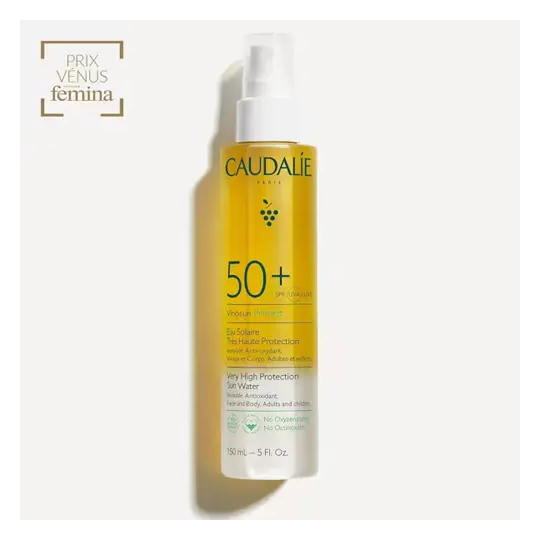 Caudalie Vinosun Protect Eau Solaire Très Haute Protection SPF50+ 150 ml