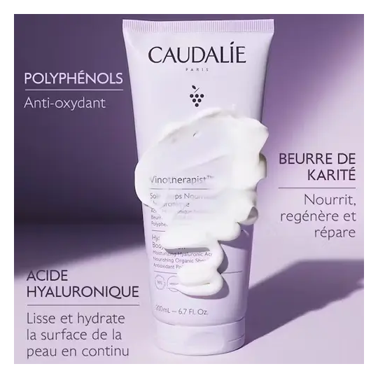 Caudalie Vinotherapist Soin Corps Nourrissant Hyaluronique 200 ml