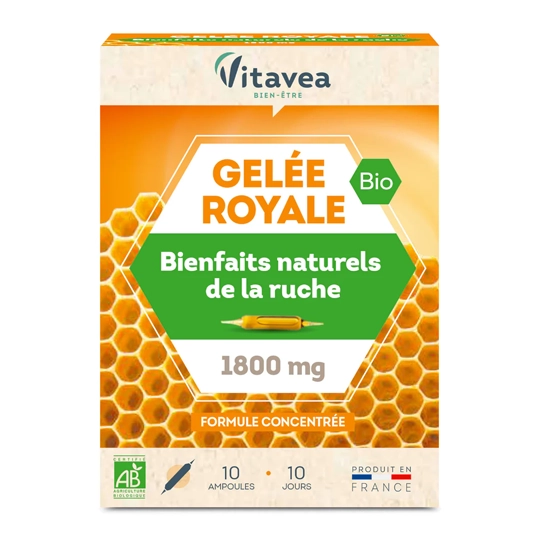 Vitavea Gelée royale 1800 mg Bio