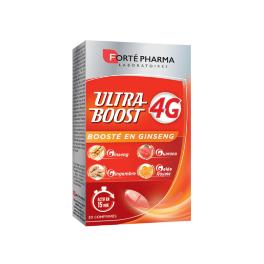 Forté Pharma UltraBoost 4G 30 comprimés – Énergie et performance durable
