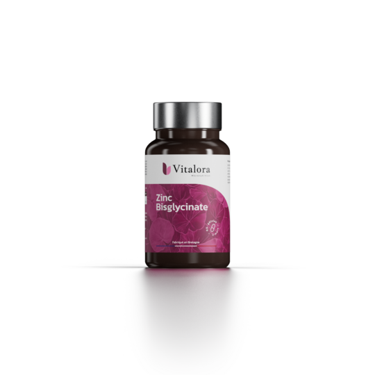 Vitalora Zinc Bisglycinate – Soutien immunitaire & métabolisme 60 gélules
