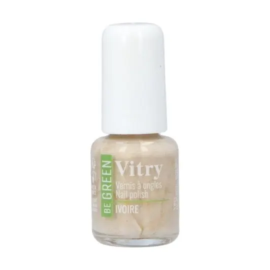 Vitry Vernis à ongles be green n°33 ivoire 6 ml – vernis biosourcé naturel