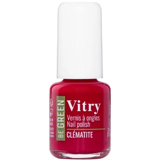 Vitry Vernis Be green brun caviar 6 ml – vernis à ongles naturel