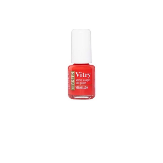 Vitry Vernis Be green n°78 vermillon 6 ml – vernis à ongles bio-sourcé