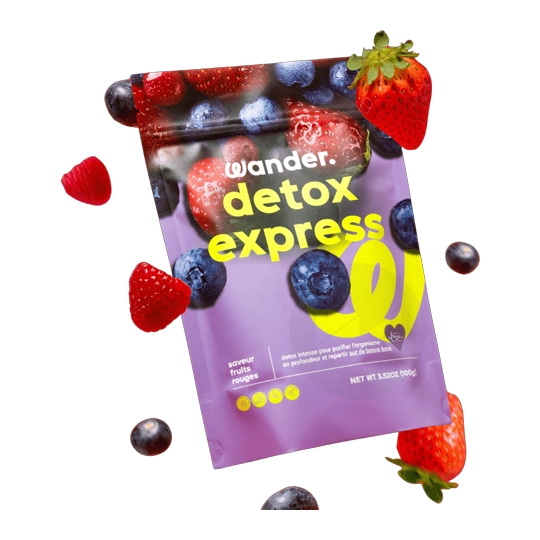 Wandernana Detox Express 7 jours Fruits rouges 100 g