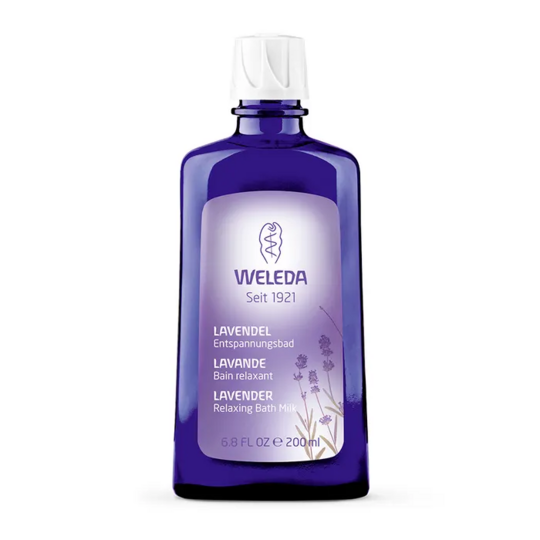 Weleda Bain relaxant à la lavande 200 ml – bain apaisant relaxant