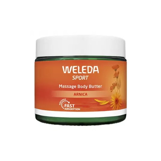 Weleda Sport baume de massage à l’arnica 150 ml – baume massage récupération musculaire