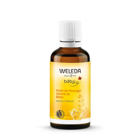 Weleda huile de massage ventre de bébé 50 ml