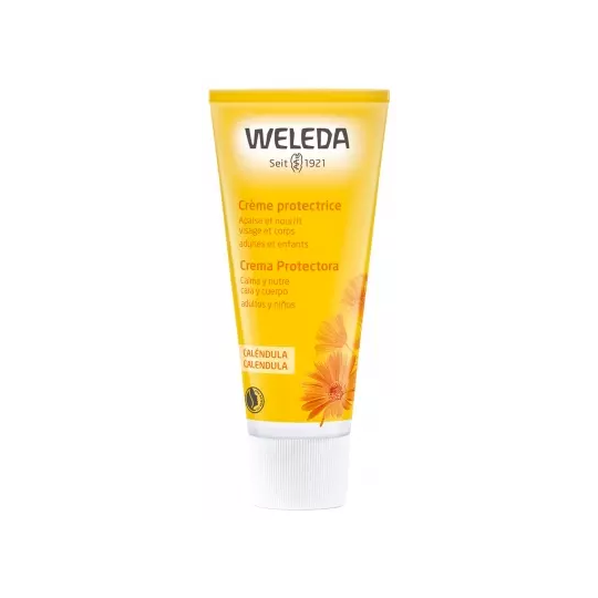 Weleda Crème protectrice au calendula 75 ml – crème visage et corps apaisante