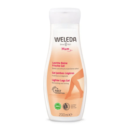 Weleda Gel jambes légères 200 ml – gel jambes lourdes rafraîchissant