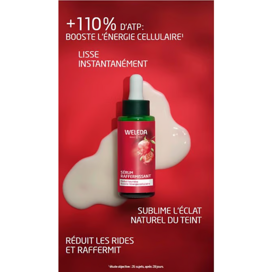 Weleda Sérum Raffermissant Grenade et Peptides de Maca 30ml