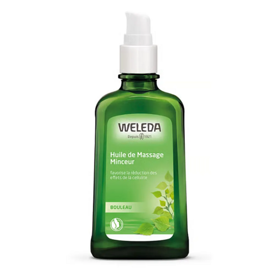 Weleda Bouleau Huile de massage minceur 200 ml – huile raffermissante anti-cellulite
