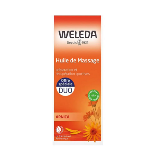 Weleda Arnica Huile de Massage 2 x 200 ml
