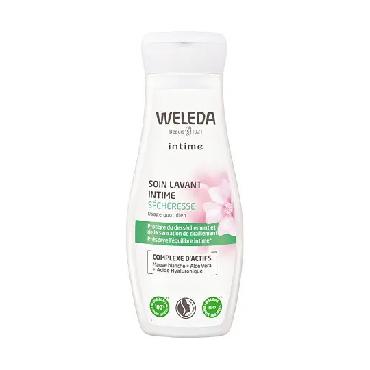 Weleda Soin lavant intime sécheresse 200 ml – soin lavant intime hydratant