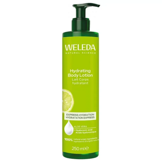 Weleda Lait corps hydratant aloe vera 250 ml – hydratation fraîche 24h