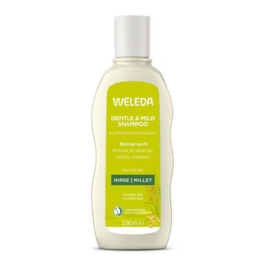 Weleda Shampooing extra-doux au millet 190 ml – usage fréquent