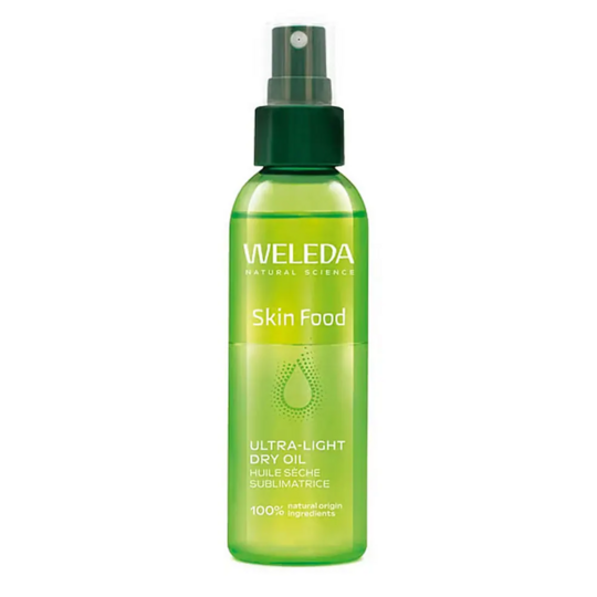Weleda skin food huile sèche sublimatrice 100 ml — soin nourrissant illuminateur
