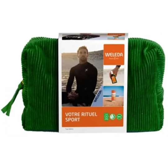 Weleda Trousse récupération sportive – soins hygiène sport à l'arnica bio