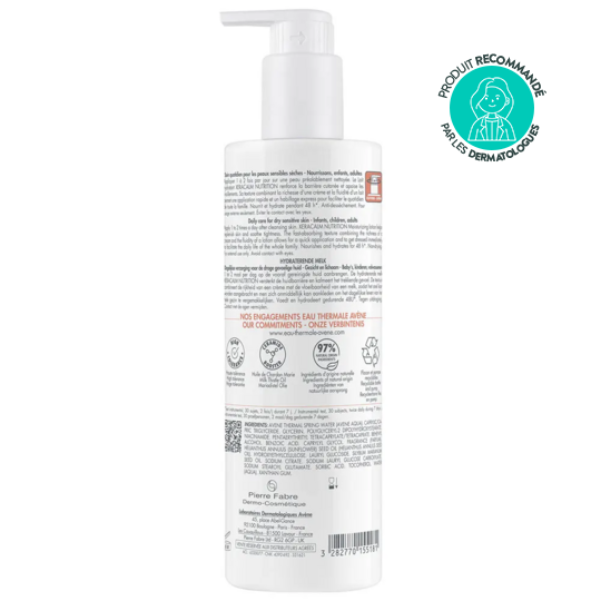 Avène XeraCalm Nutrition Lait Hydratant Peaux Sensibles Sèches Visage & Corps 400 ml