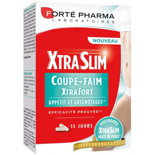 XTRASLIM - Coupe-Faim Xtra Fort - 60 gélules