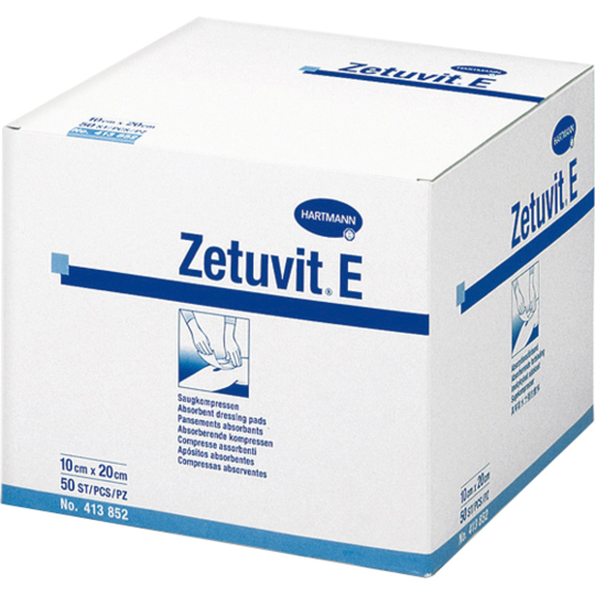 ZETUVIT - E - Pansement Américain 10 X 20 cm - 10 pansements