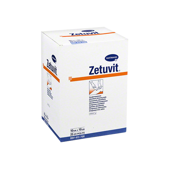 ZETUVIT - Pansement Américain 10 x 10 cm - 10 pansements 