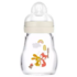 MAM Biberon 0-6 mois Verre Décoré Débit 1 170 ml