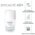 Vichy Déodorant Anti-Transpirant 48H Roll-On Peau Sensible ou Epilée 50 ml