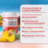 Clear Créatine 200 mesh ananas 300g créatine monohydrate performance musculation