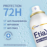 Etiaxil Anti-Transpirant Déodorant Aérosol Protection 72h Peaux Sensibles 2 x 150 ml – Protection anti-humidité et anti-odeurs